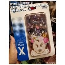 香港迪士尼樂園限定 米妮 大頭圖案iPhone XR 手機軟殼